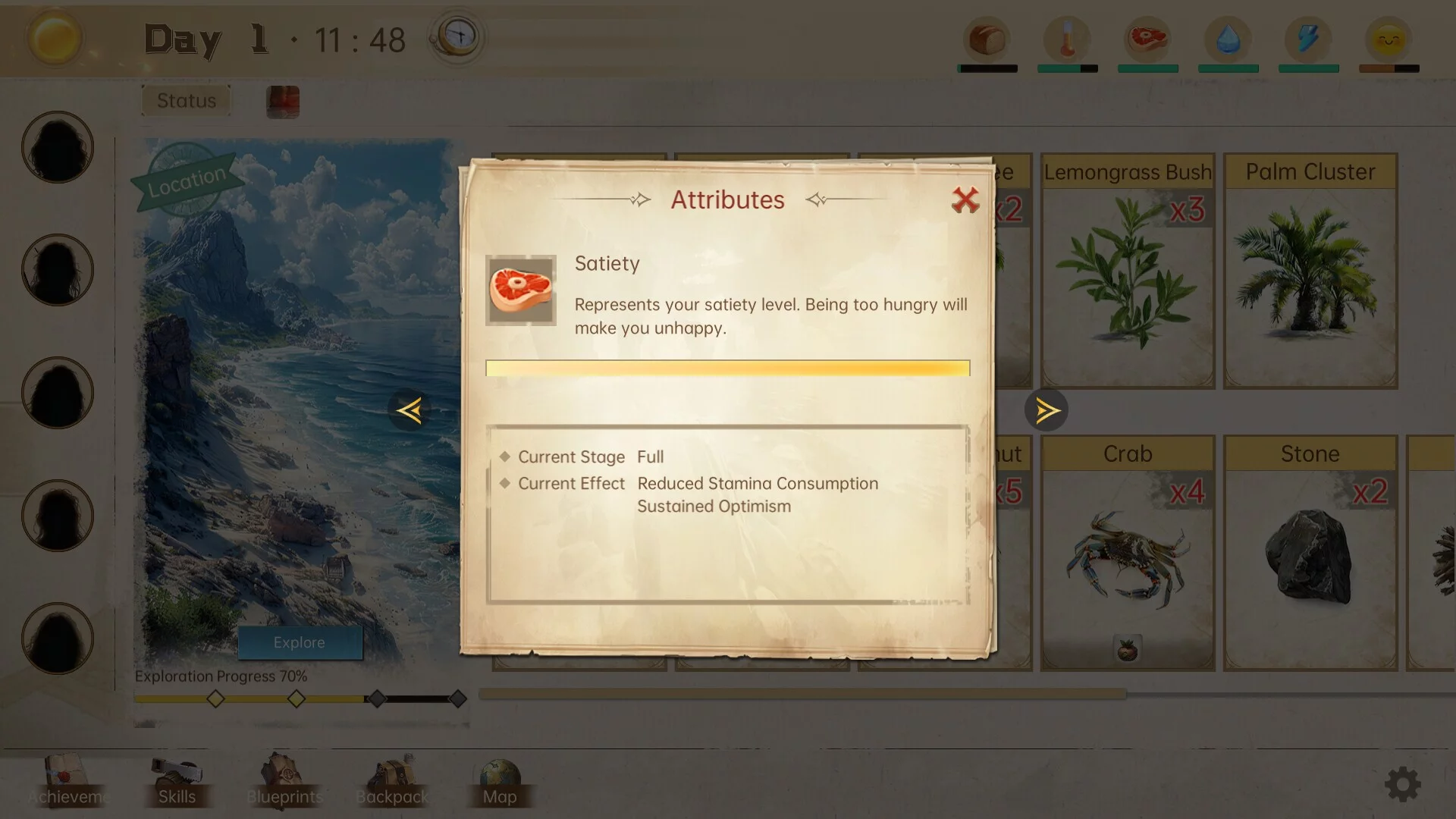 Изображение игры: Castaway Hand