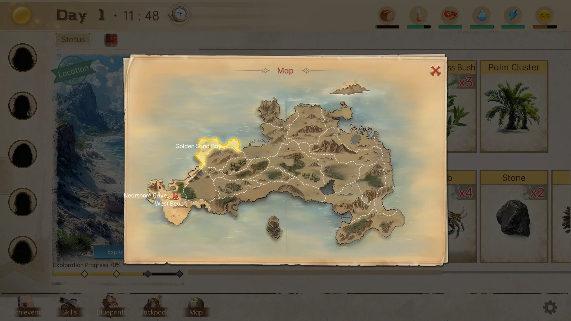 Изображение игры: Castaway Hand