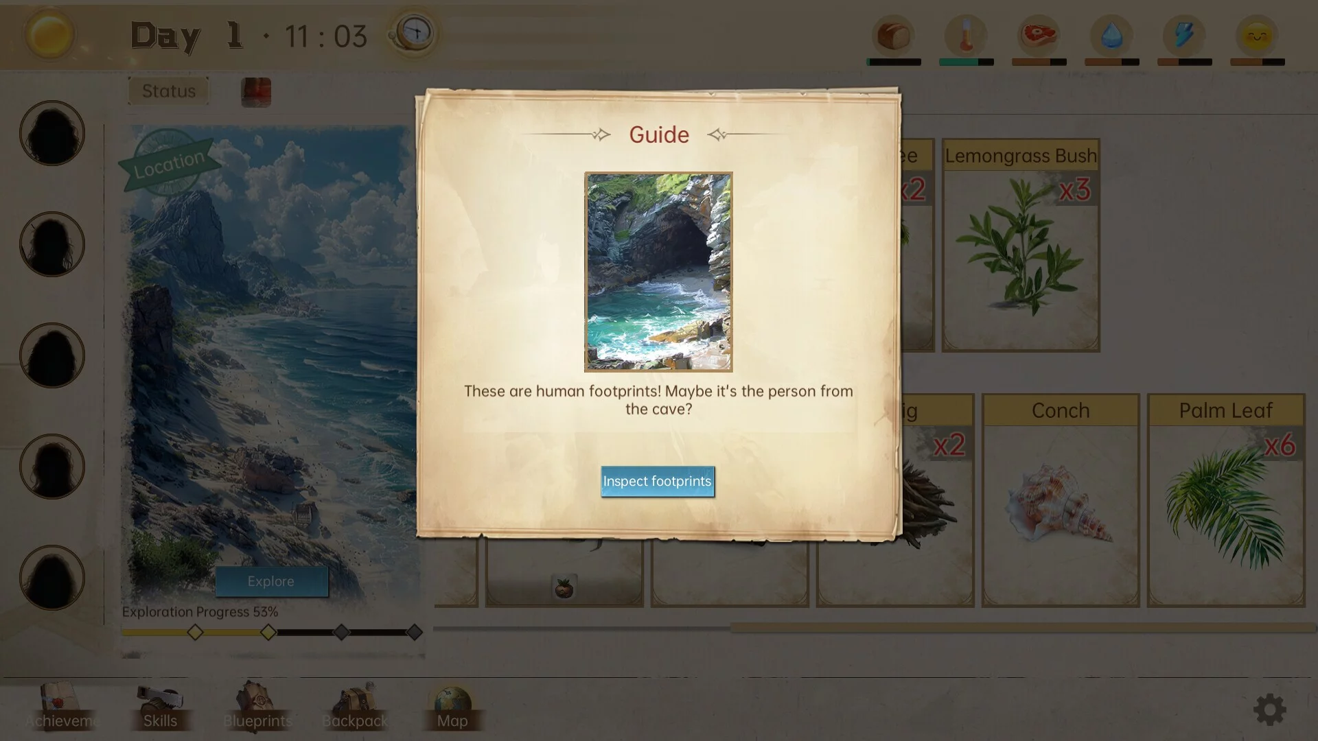 Изображение игры: Castaway Hand