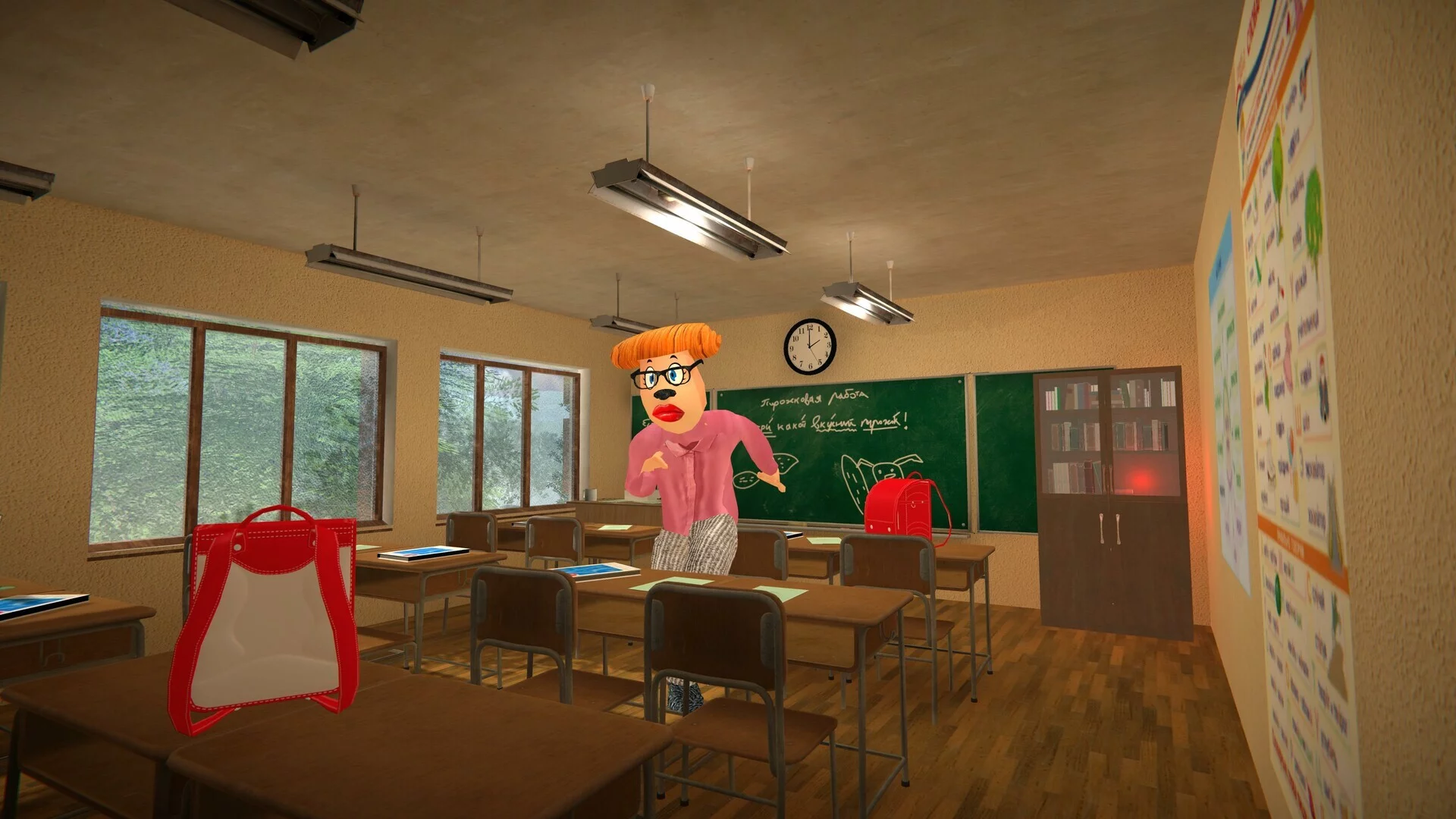 Изображение игры: 5 nights at Timokha 4: School