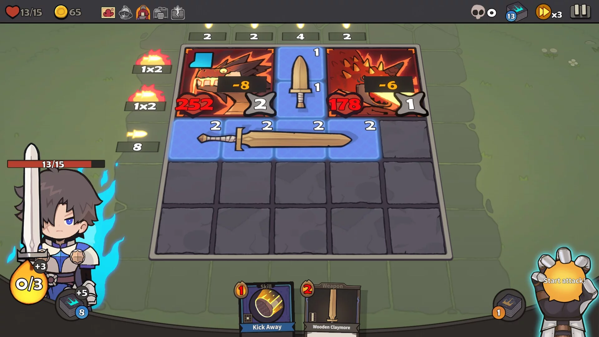 Изображение игры: Tetra Dungeon