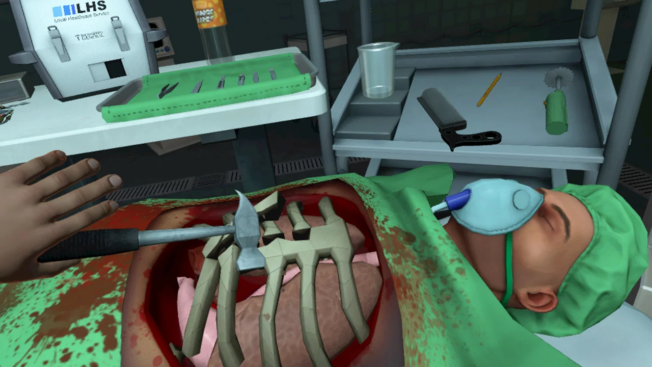 Изображение игры: Surgeon Simulator: Experience Reality