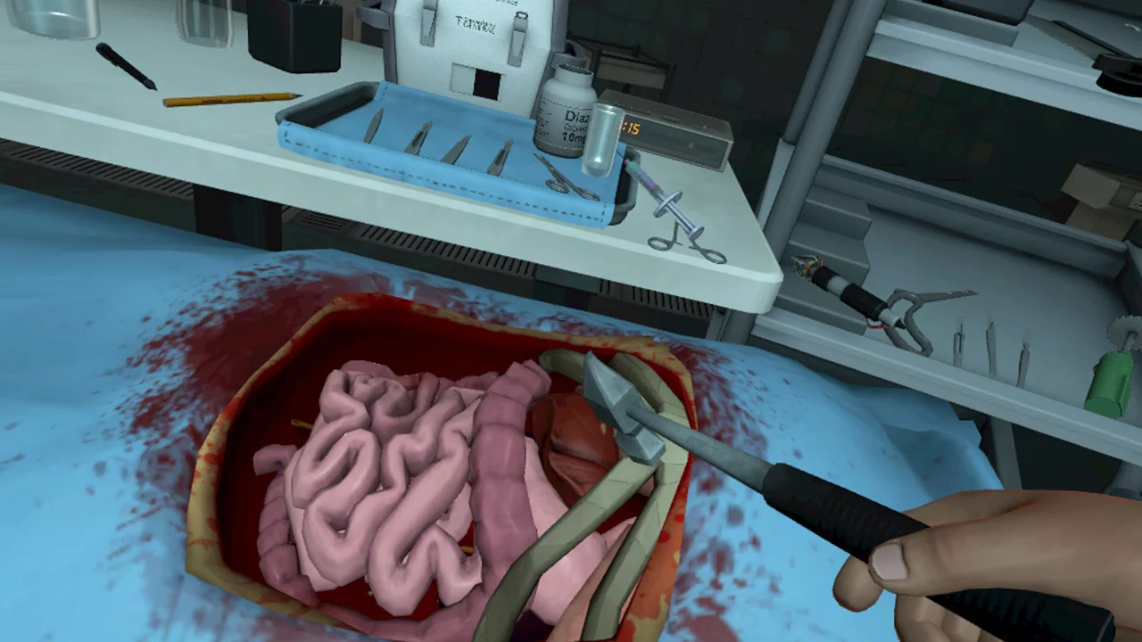 Изображение игры: Surgeon Simulator: Experience Reality