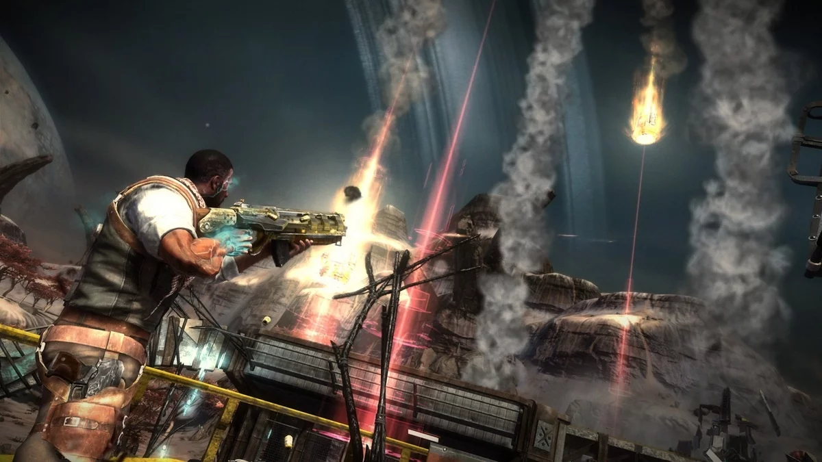 Изображение игры: Starhawk