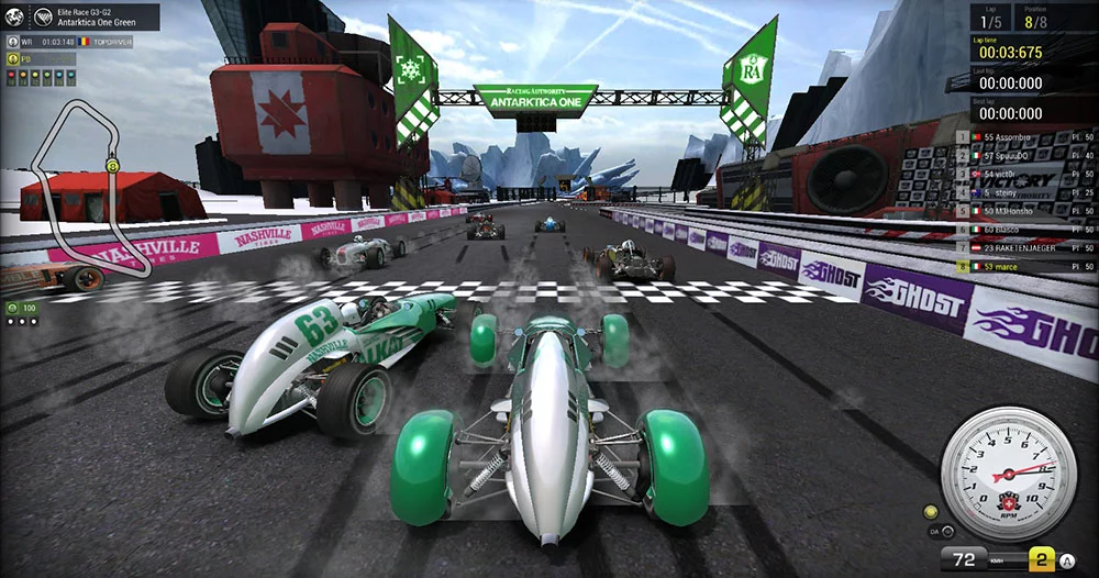 Изображение игры: Victory: The Age of Racing
