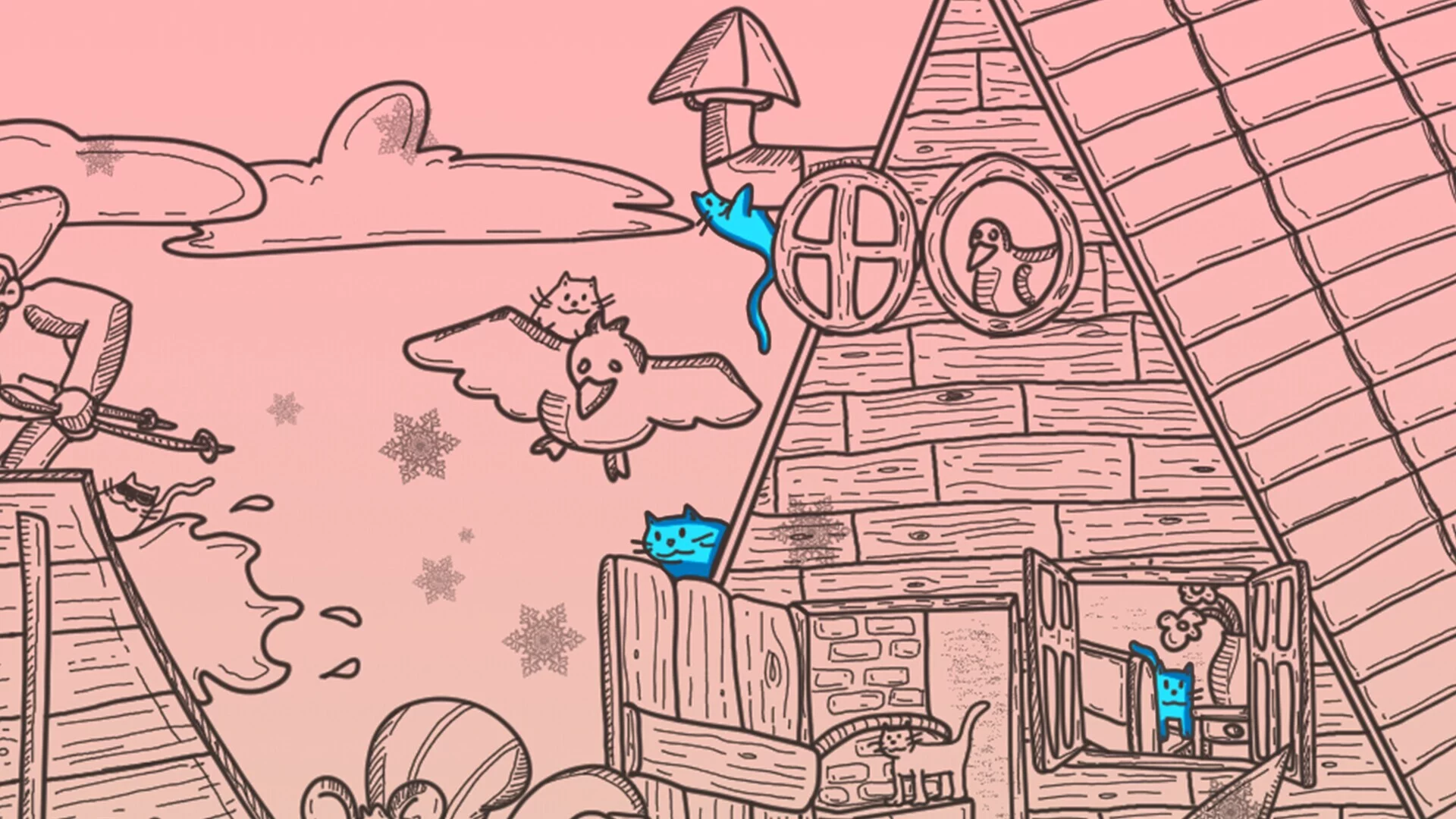 Изображение игры: Hidden Cats - Winter