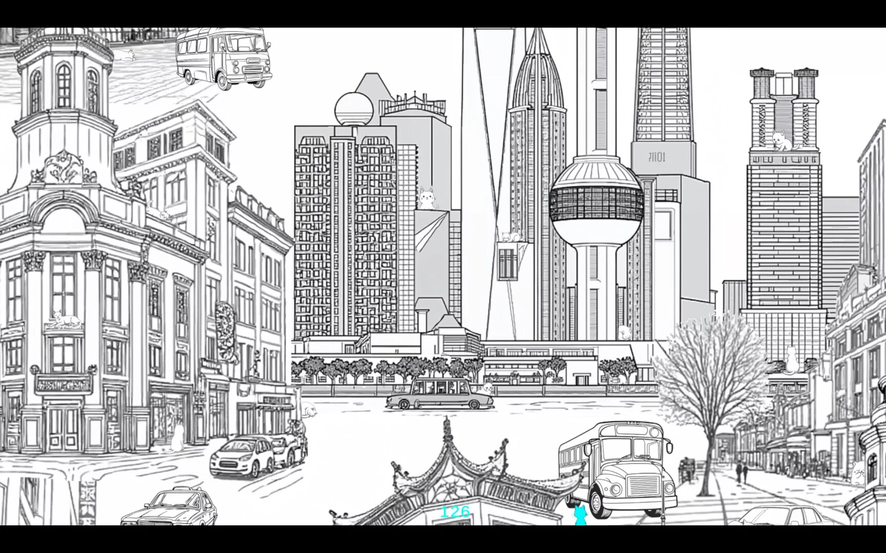 Изображение игры: Hidden Cats of Shanghai