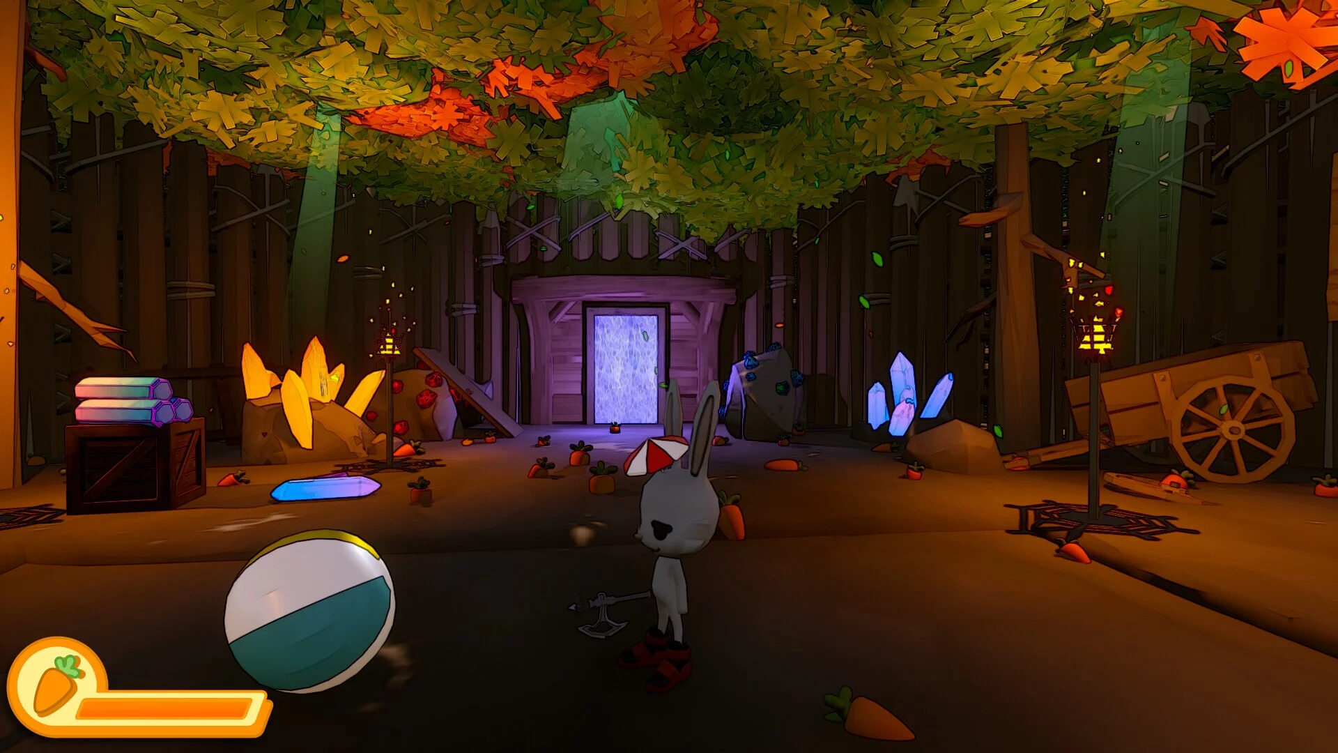 Изображение игры: JUMPY BUNNY
