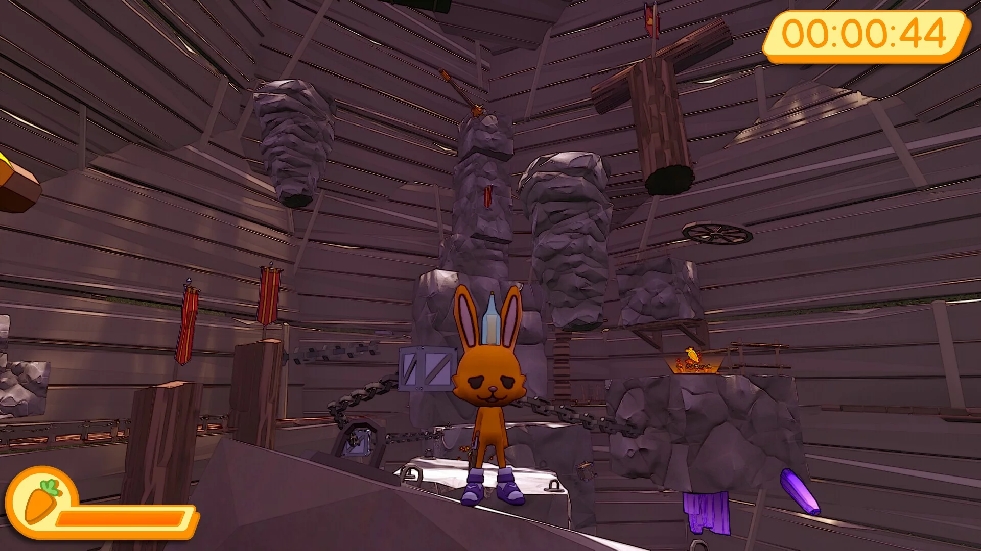 Изображение игры: JUMPY BUNNY