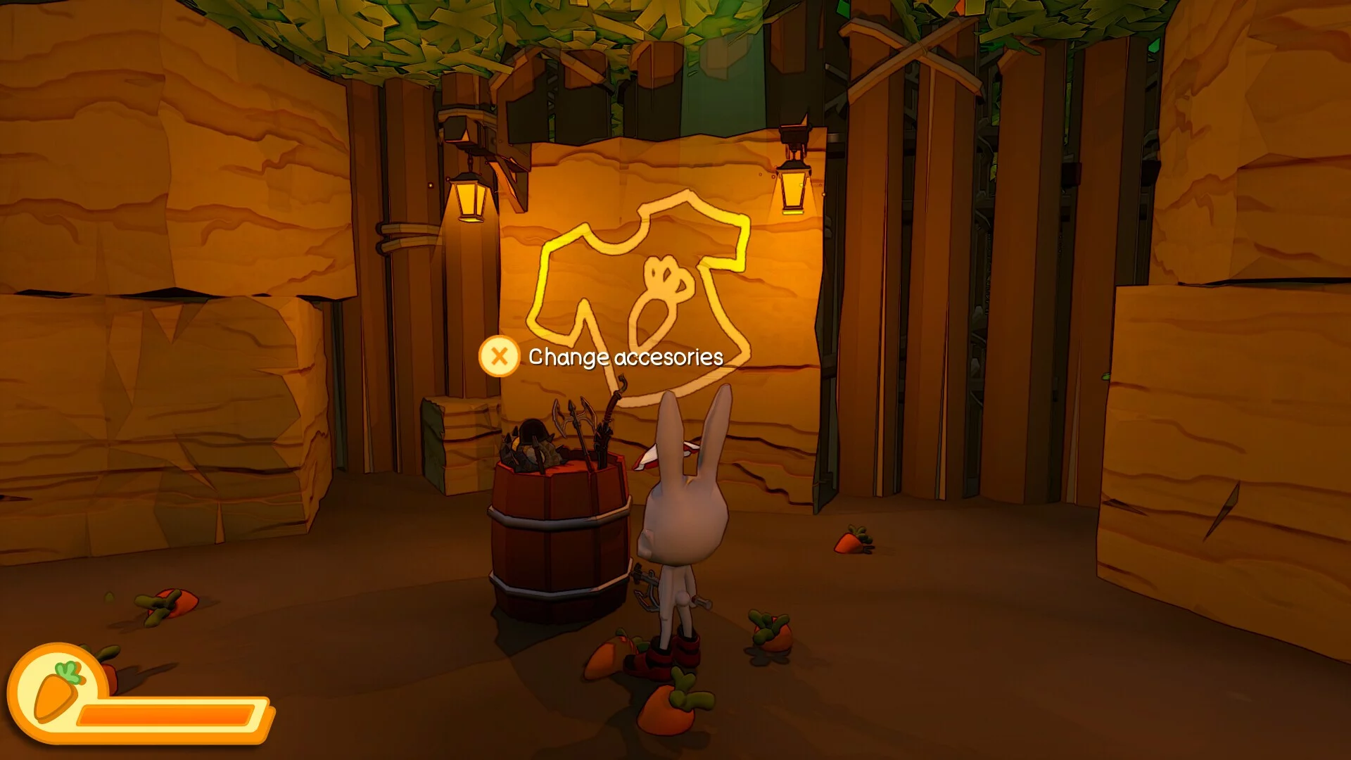Изображение игры: JUMPY BUNNY