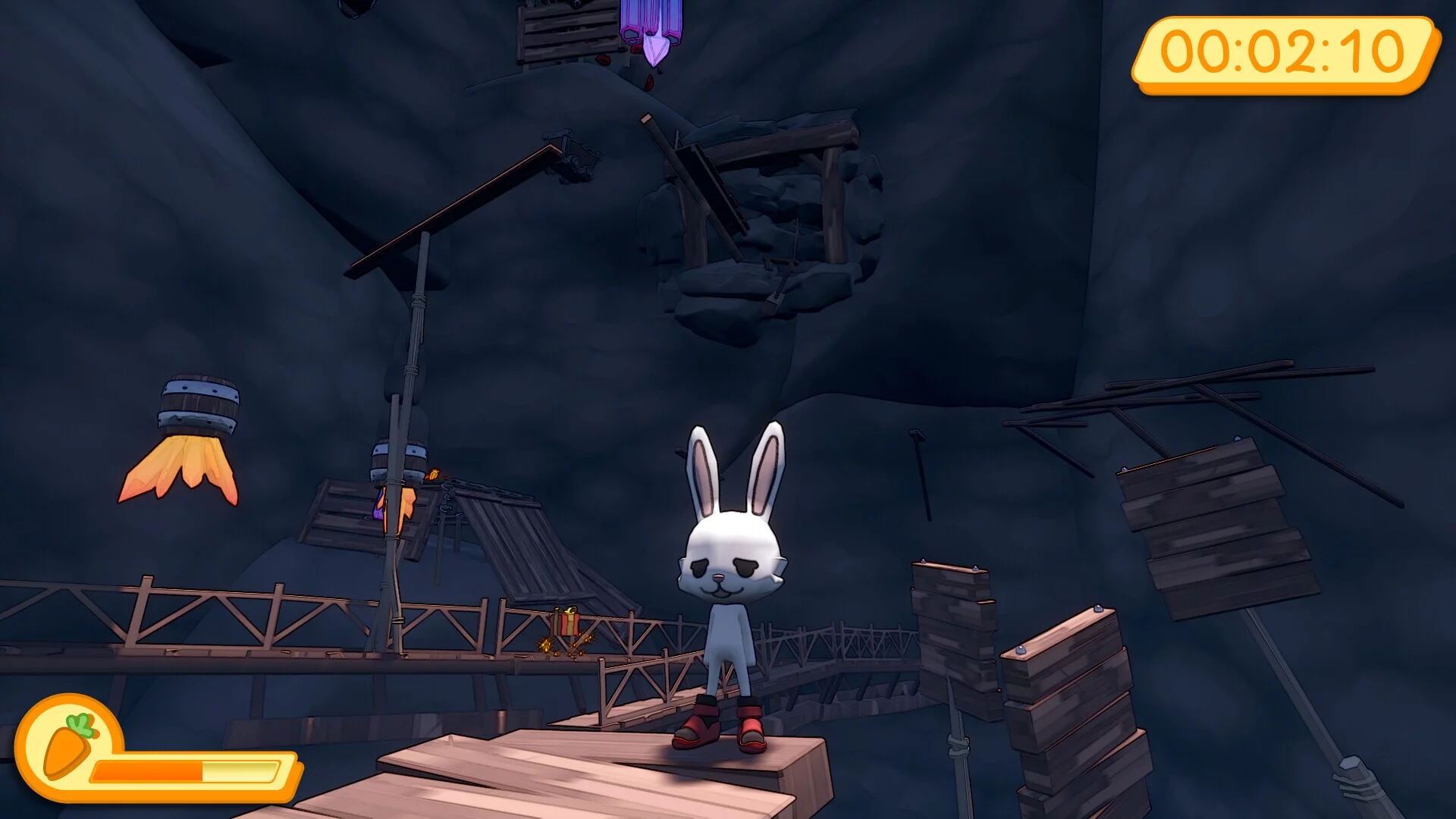 Изображение игры: JUMPY BUNNY
