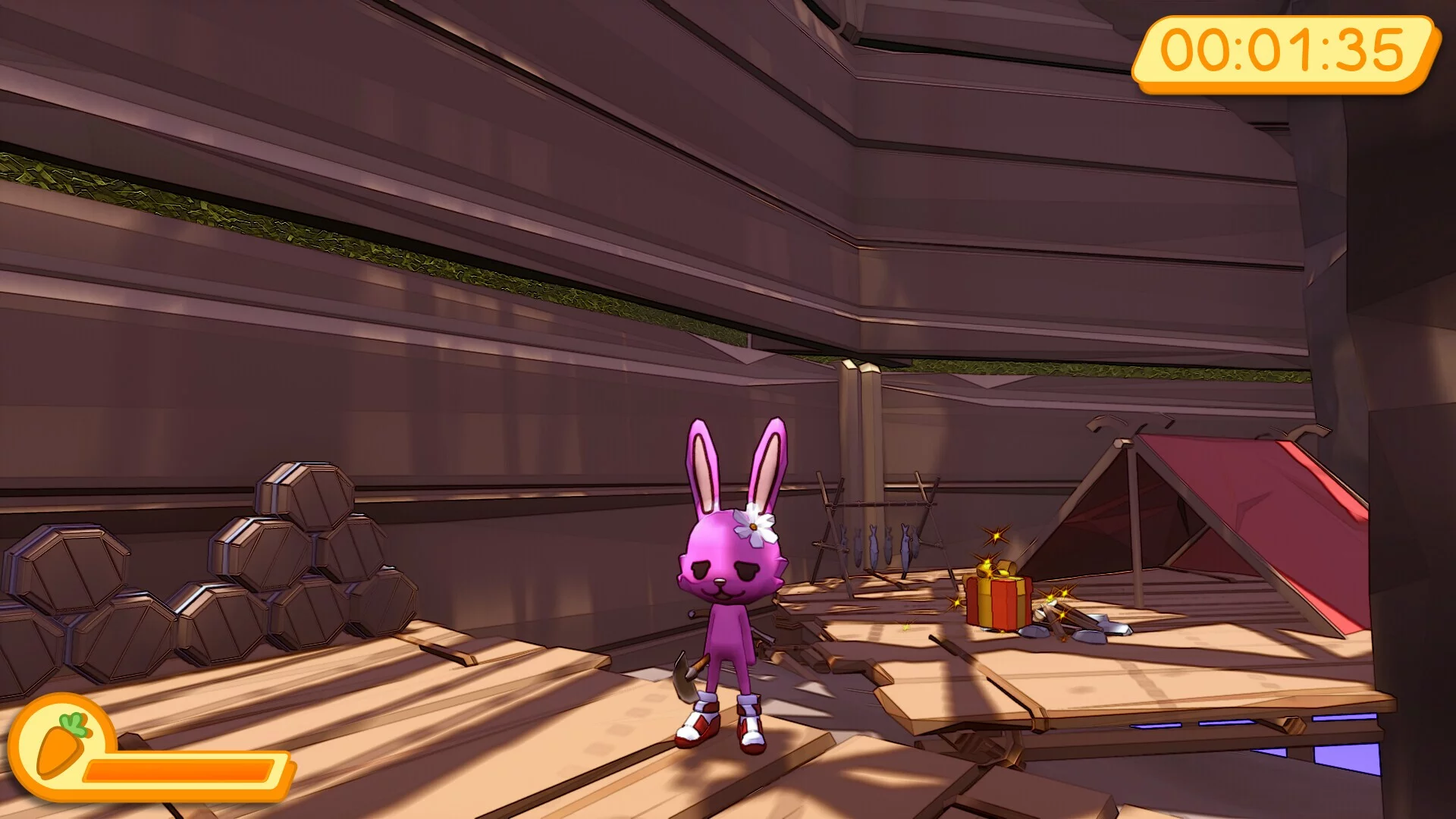 Изображение игры: JUMPY BUNNY