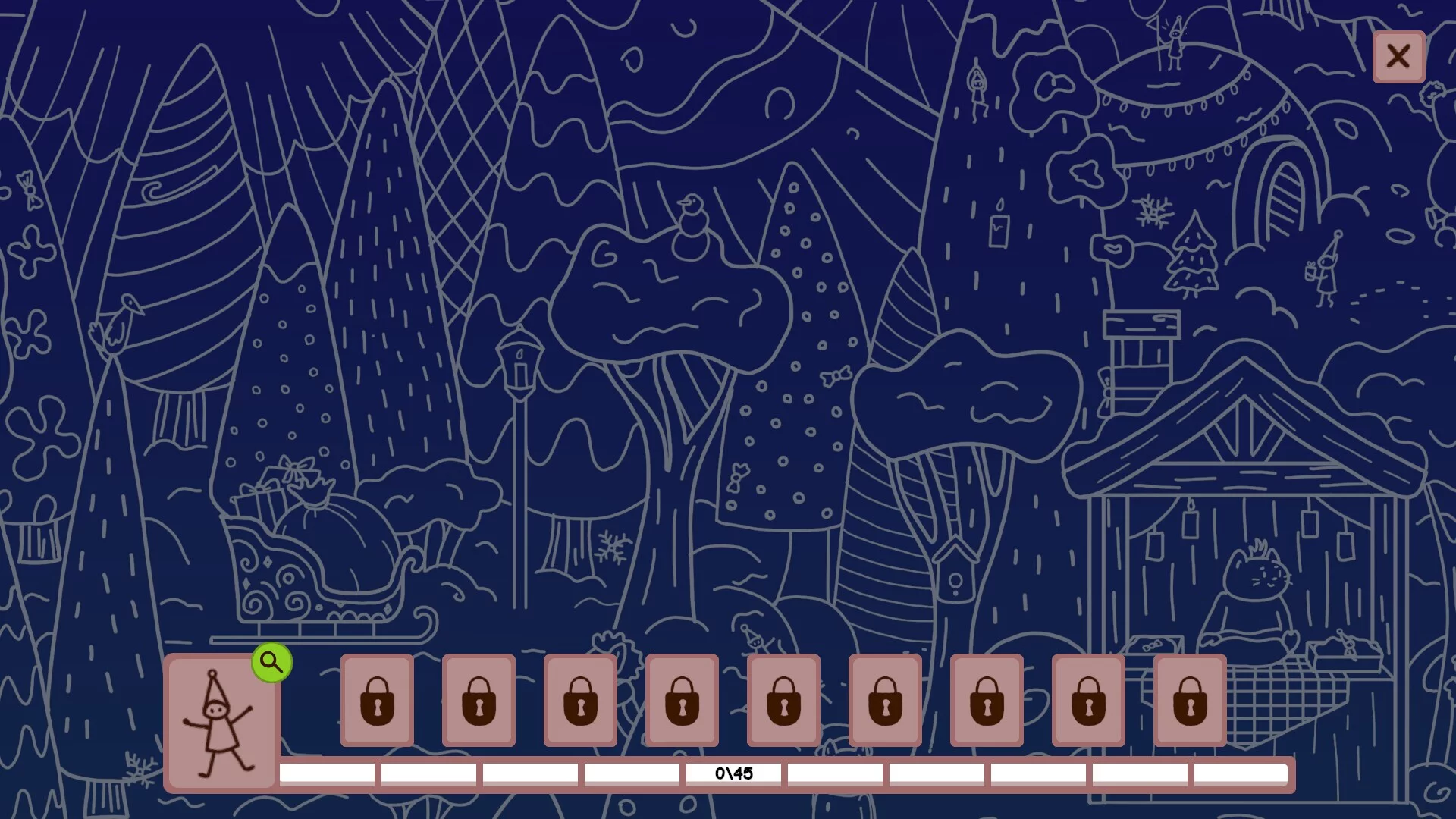 Изображение игры: Hidden Winter Things