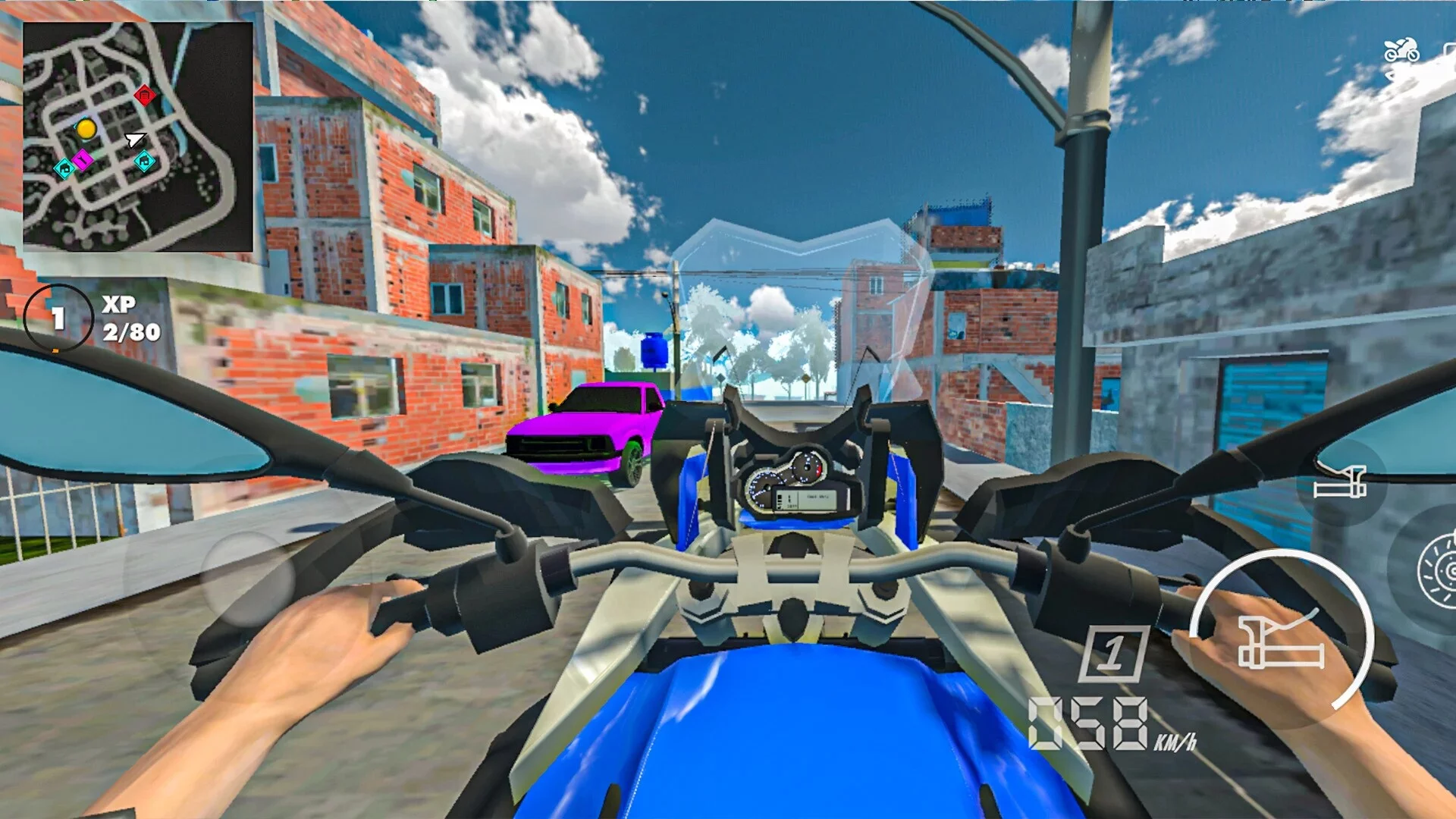 Изображение игры: Wheelie City