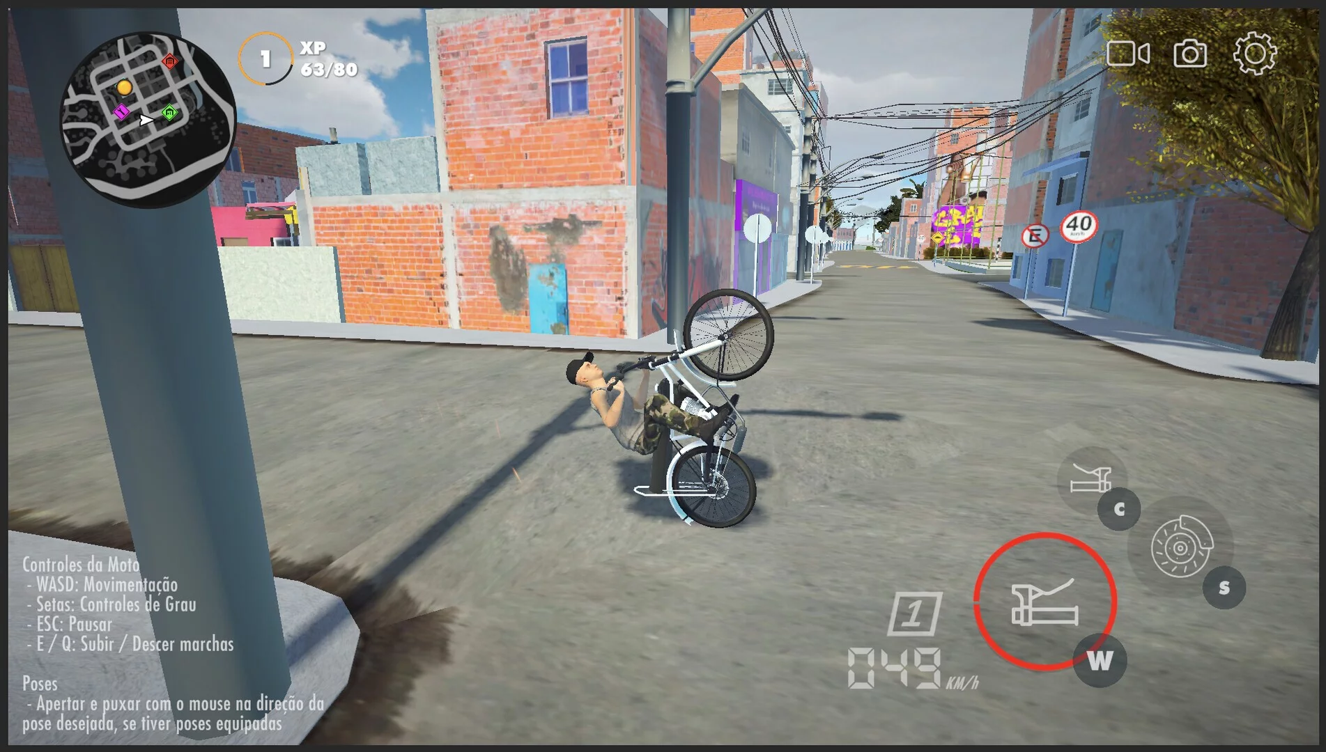 Изображение игры: Wheelie City