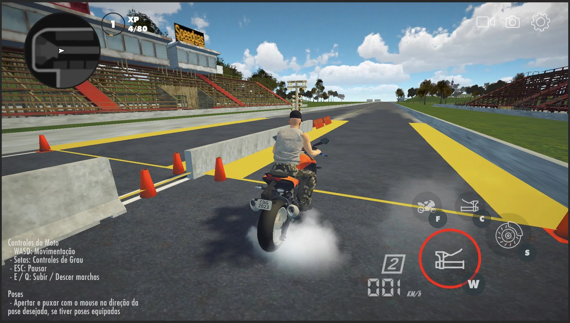 Изображение игры: Wheelie City