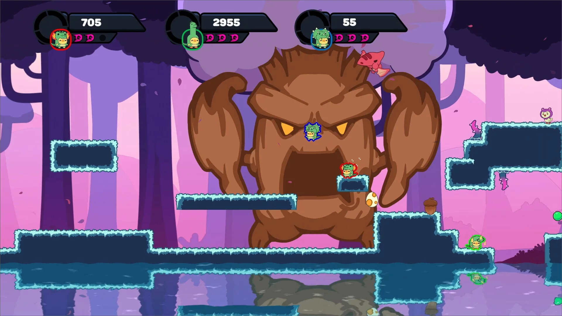 Изображение игры: Dino-Ducks Dash