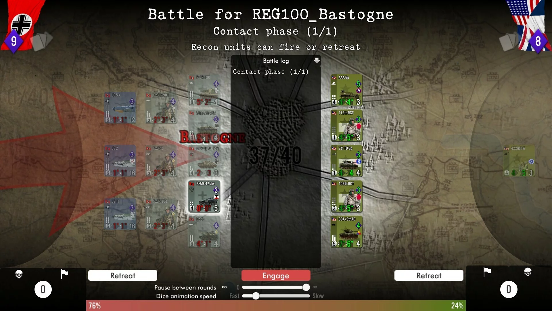 Изображение игры: SGS Battle of the Bulge