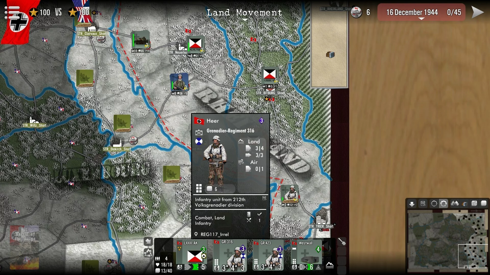Изображение игры: SGS Battle of the Bulge