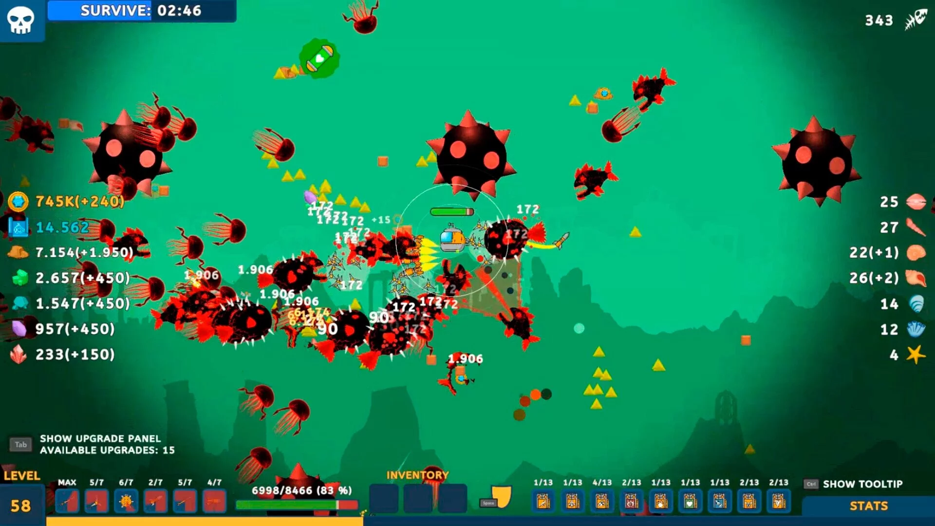 Изображение игры: Submarine Survivor