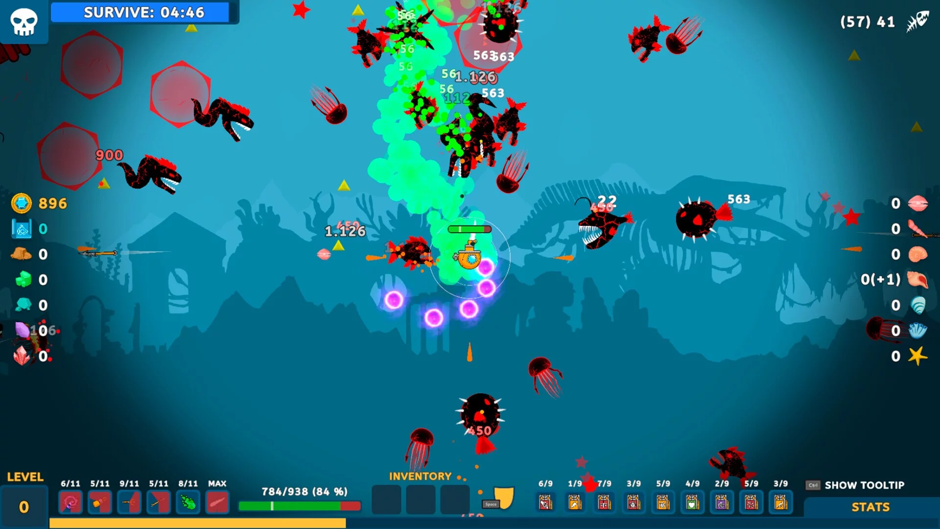 Изображение игры: Submarine Survivor
