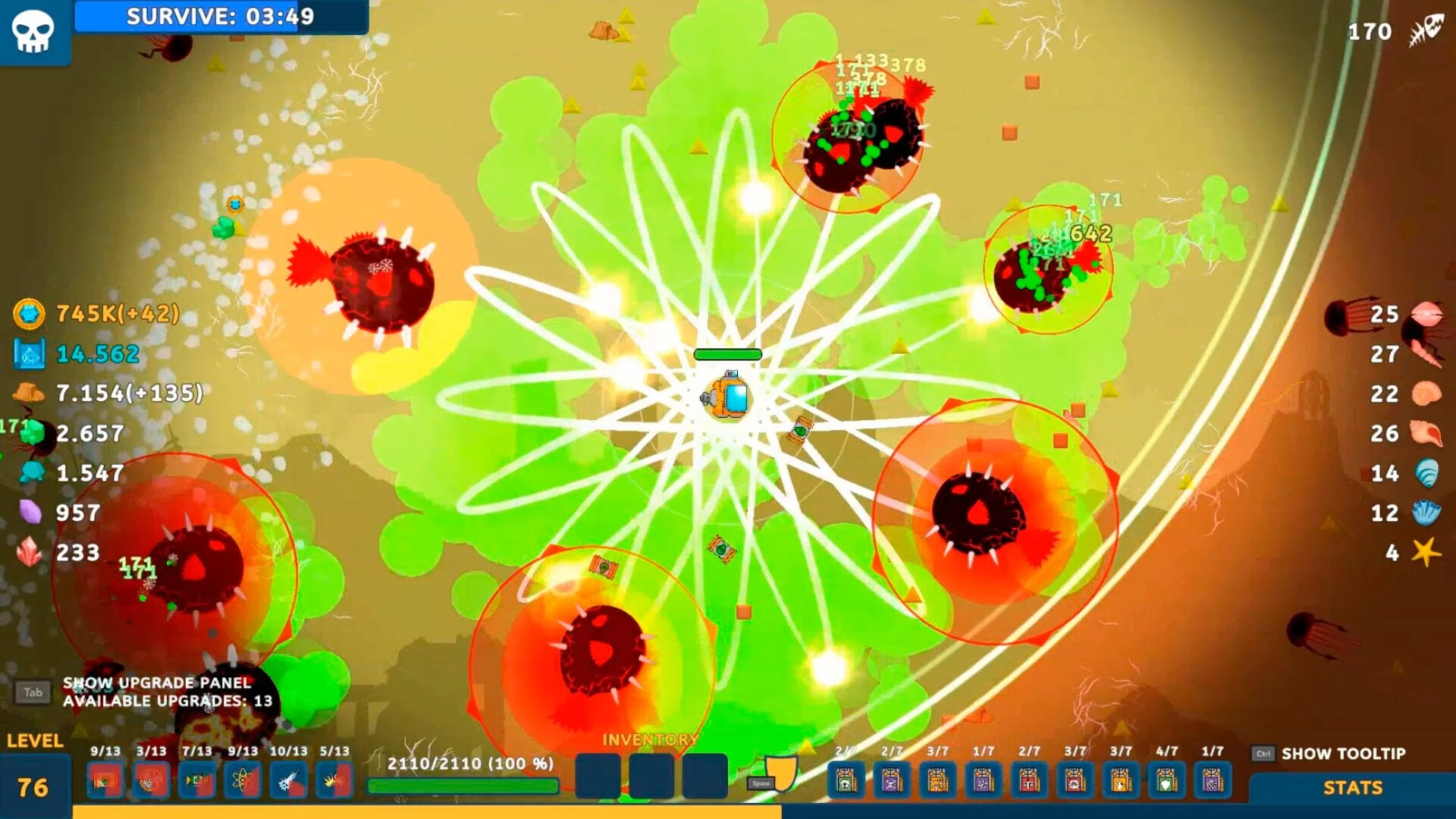 Изображение игры: Submarine Survivor