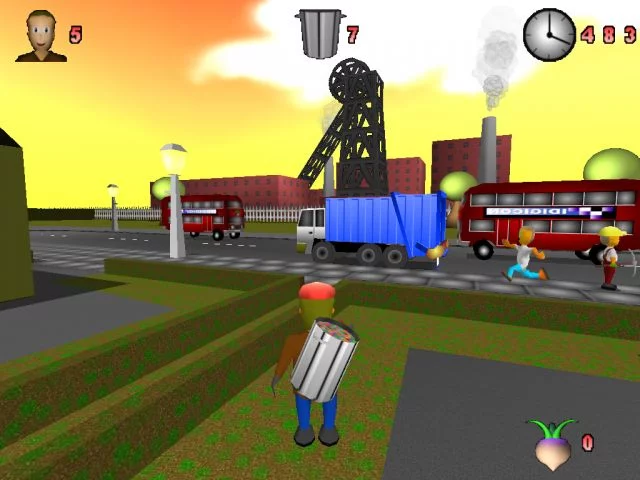 Изображение игры: Binman