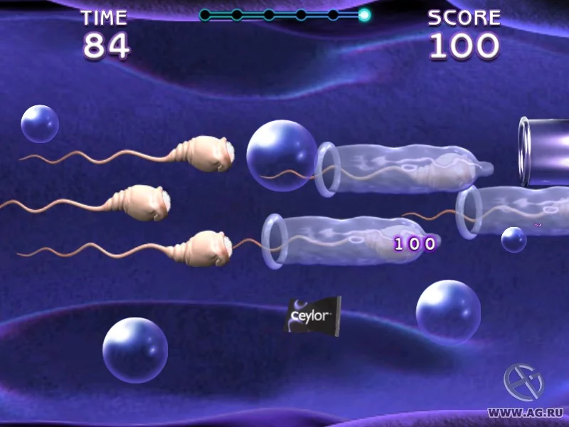 Изображение игры: Catch the Sperm 2