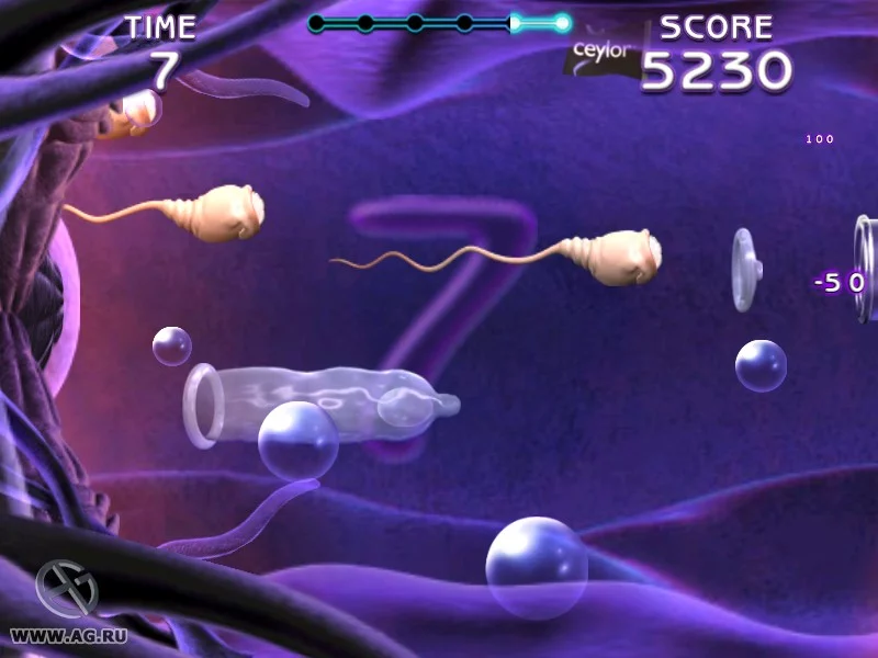 Изображение игры: Catch the Sperm 2