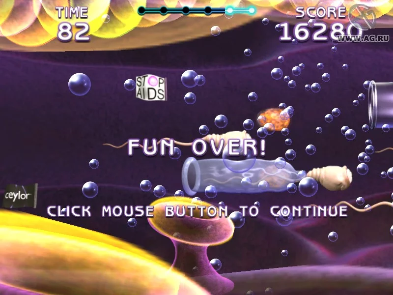 Изображение игры: Catch the Sperm 2