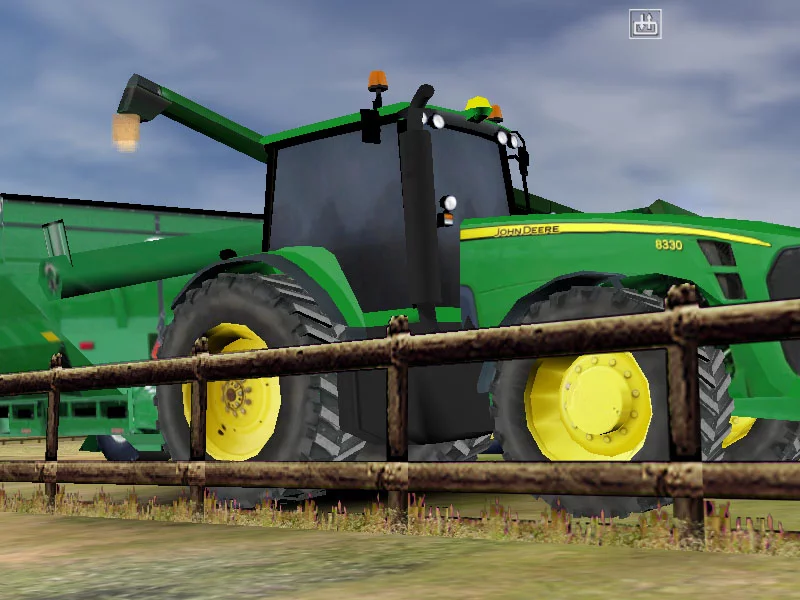 Изображение игры: SimTractor