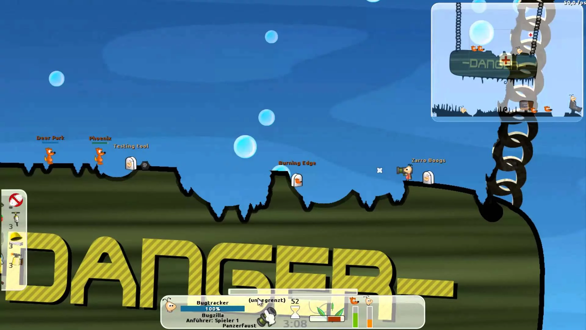 Изображение игры: Warmux
