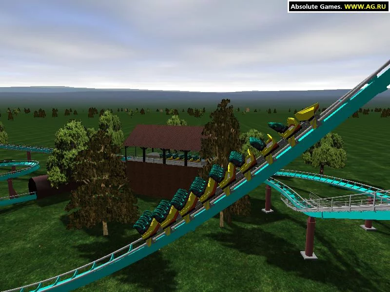 Изображение игры: NoLimits Rollercoaster Simulation