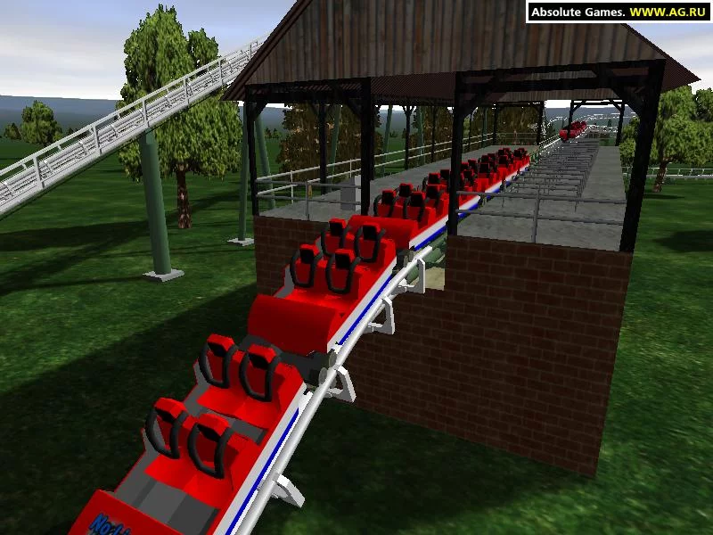 Изображение игры: NoLimits Rollercoaster Simulation