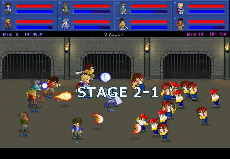 Изображение игры: Little Fighter 2