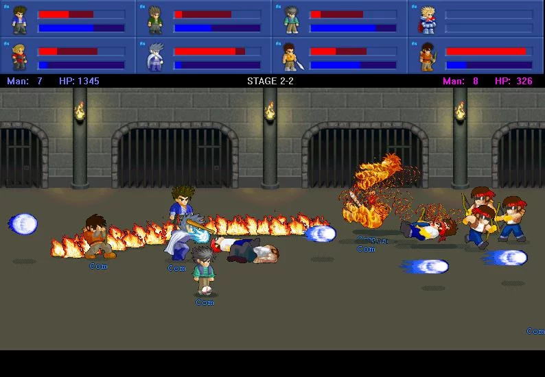 Изображение игры: Little Fighter 2