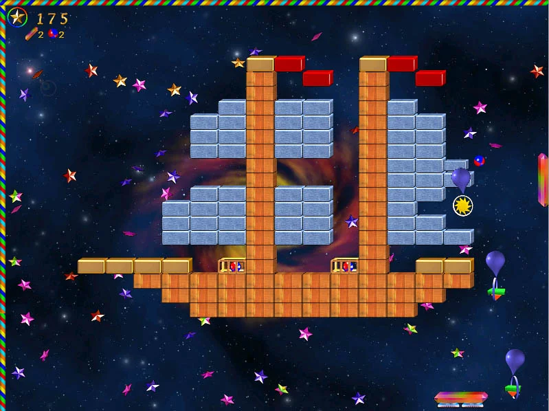 Изображение игры: QuadroNoid: The Magic Worlds