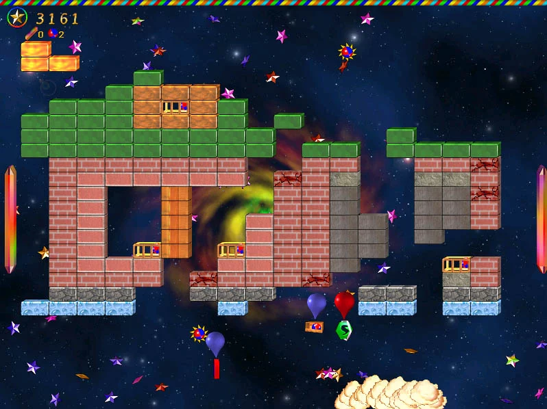 Изображение игры: QuadroNoid: The Magic Worlds
