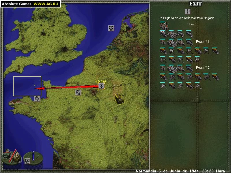 Изображение игры: World War II Battles: Fortress Europe