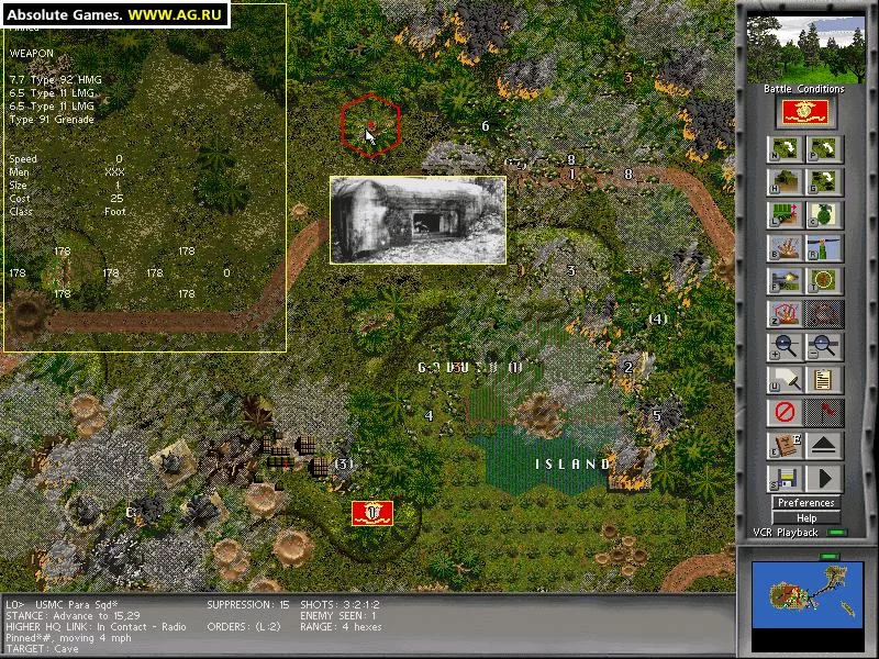 Изображение игры: Steel Panthers: World at War - Guadalcanal 1942