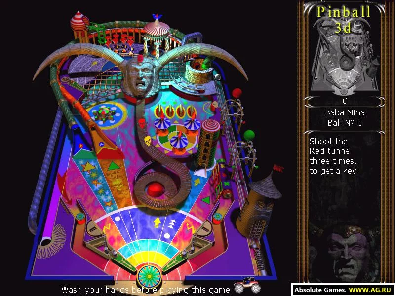 Изображение игры: Mega Pinball