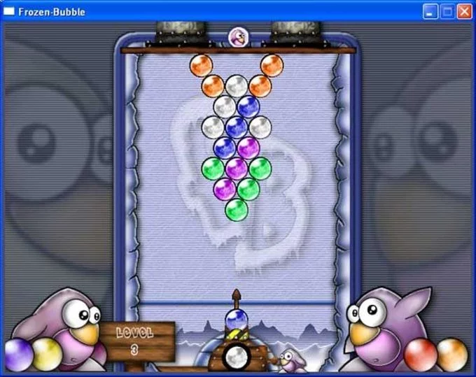 Изображение игры: Frozen Bubble