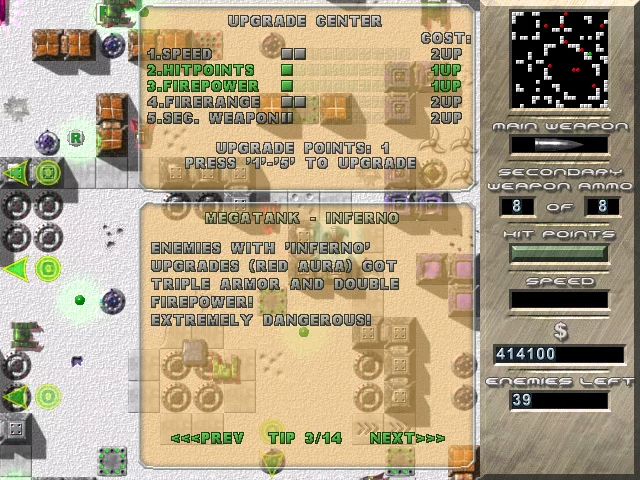 Изображение игры: Xtreme Tankz Madness 2