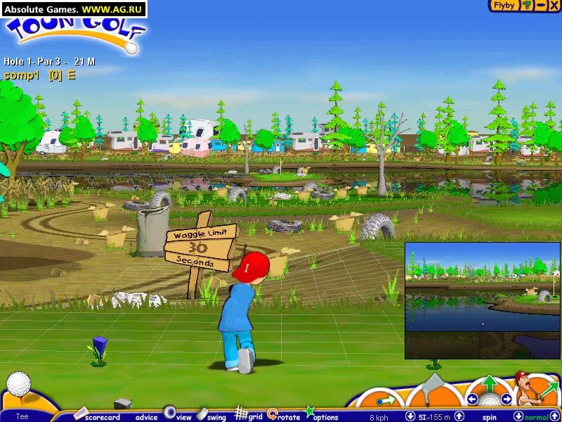 Изображение игры: Toon Golf