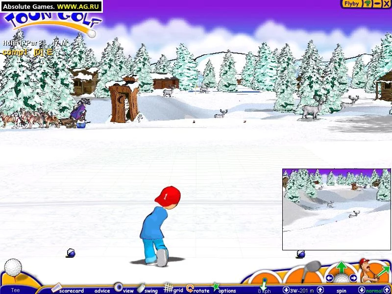 Изображение игры: Toon Golf