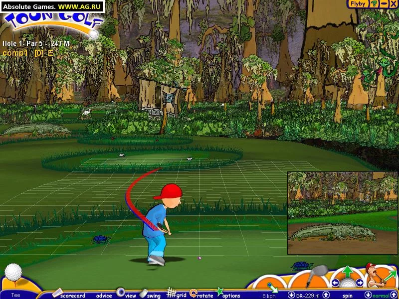 Изображение игры: Toon Golf