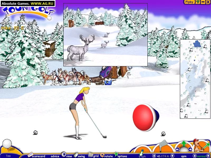 Изображение игры: Toon Golf
