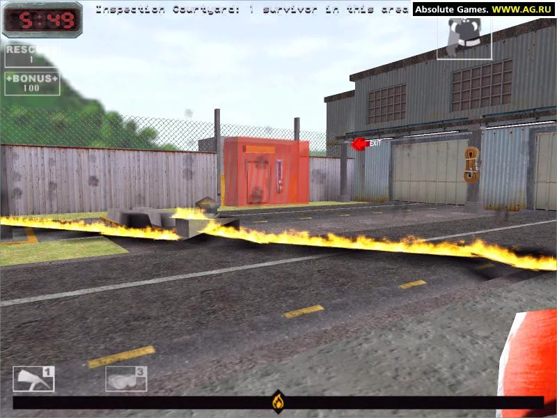 Изображение игры: F.D.N.Y. Firefighter: American Hero