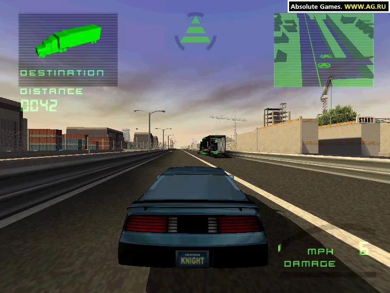 Изображение игры: Knight Rider: The Game