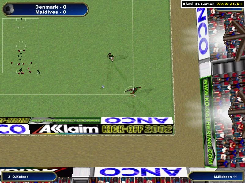 Изображение игры: Kick Off 2002